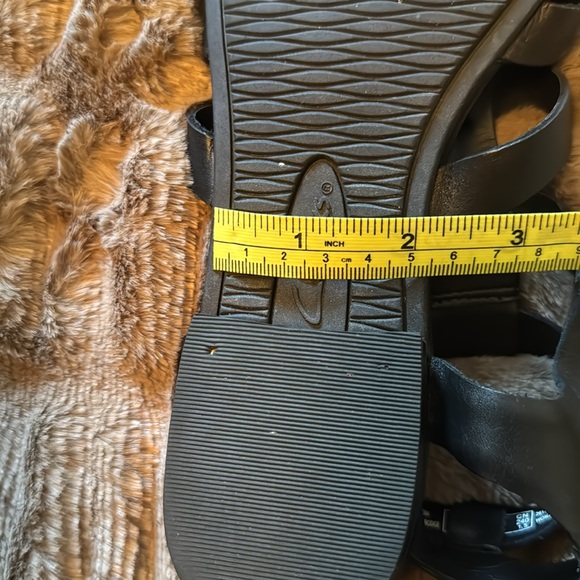 Clark’s Black Leather Gladiator Sandals EUC 7.5 - Picture 10 of 10